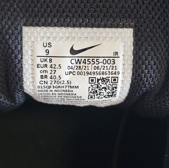 NIKE AIR MAX SC Sneakers In Triple Black - Picture 6 of 10